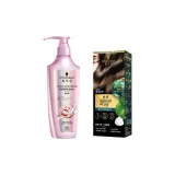 2종 세트: 아미노산 샴푸 400ml + 펌프 5.65ml 티 브라운 1 박스