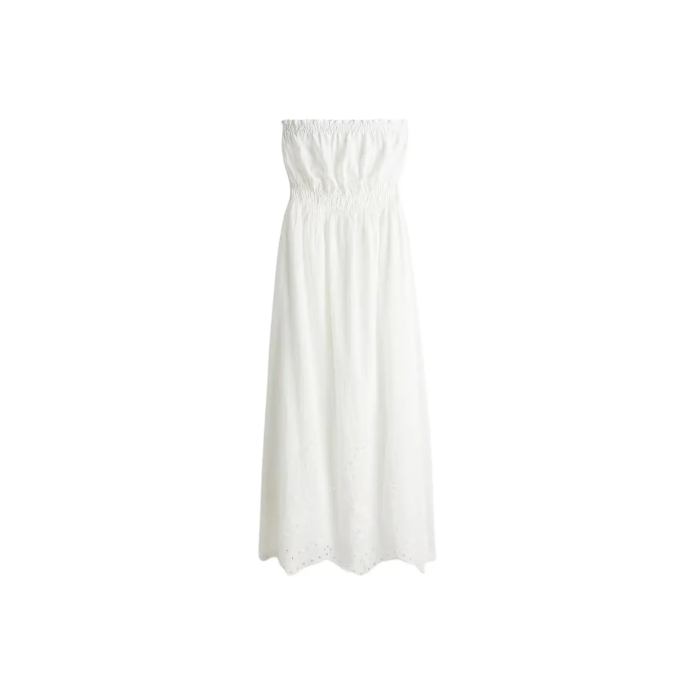 H&M Белые Женские Платья без рукавов