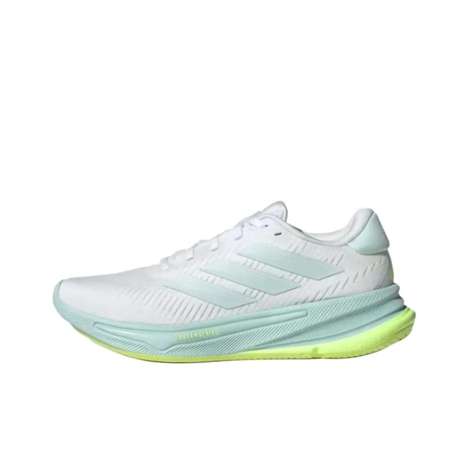 Adidas Supernova Ease Амортизация Поддержка Низкий Топ Беговые кроссовки Женские Зеленый