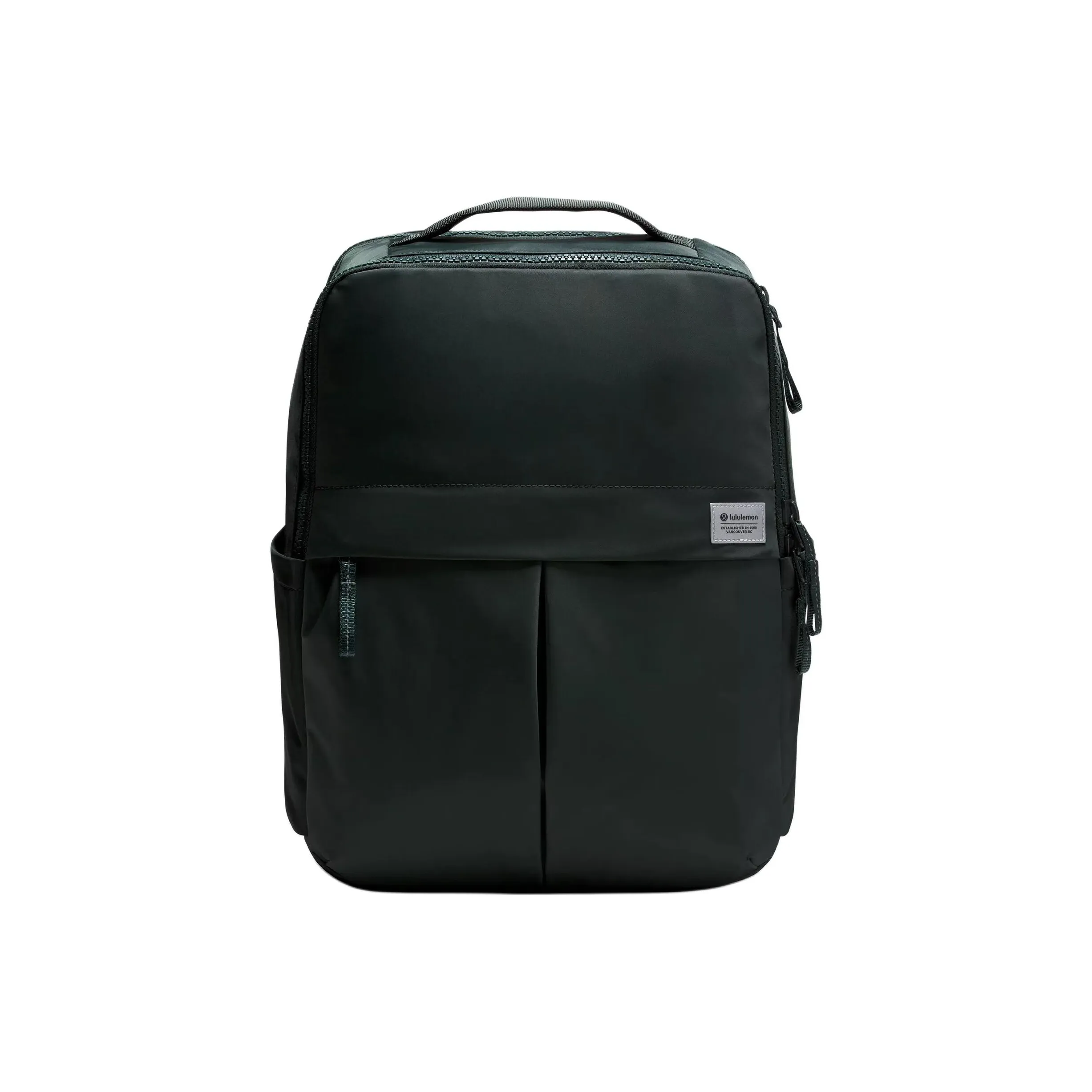 lululemon Регулируемый ремешок средний рюкзак унисекс цвет Rainforest зеленый