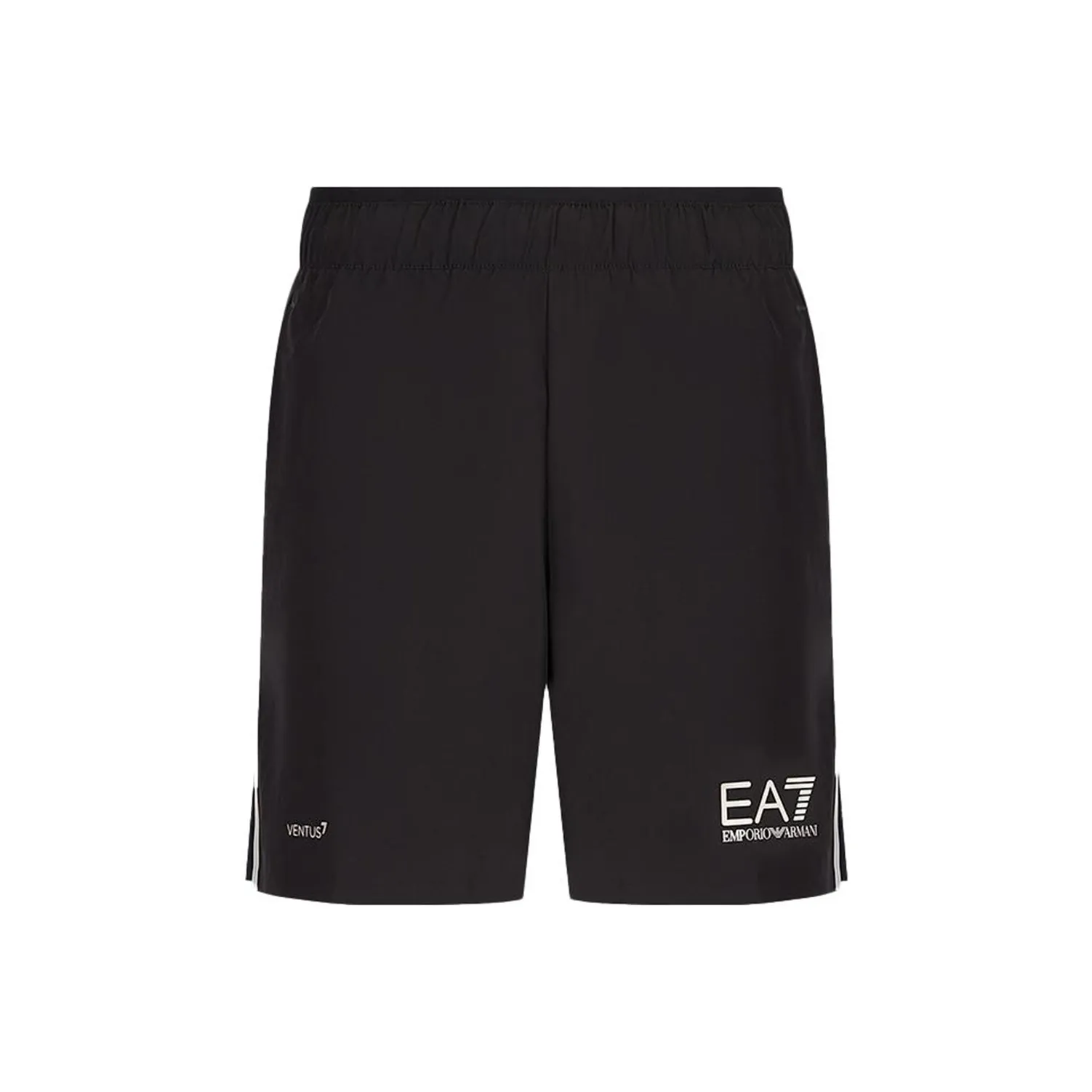 EMPORIO ARMANI Logo Printed Elasticated Waist Track Shorts
