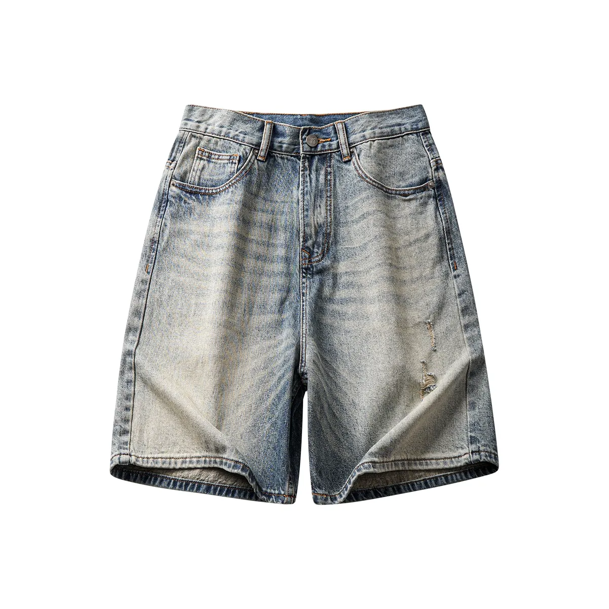 HZWH Летние Свободные Брюки на Кние Мужские