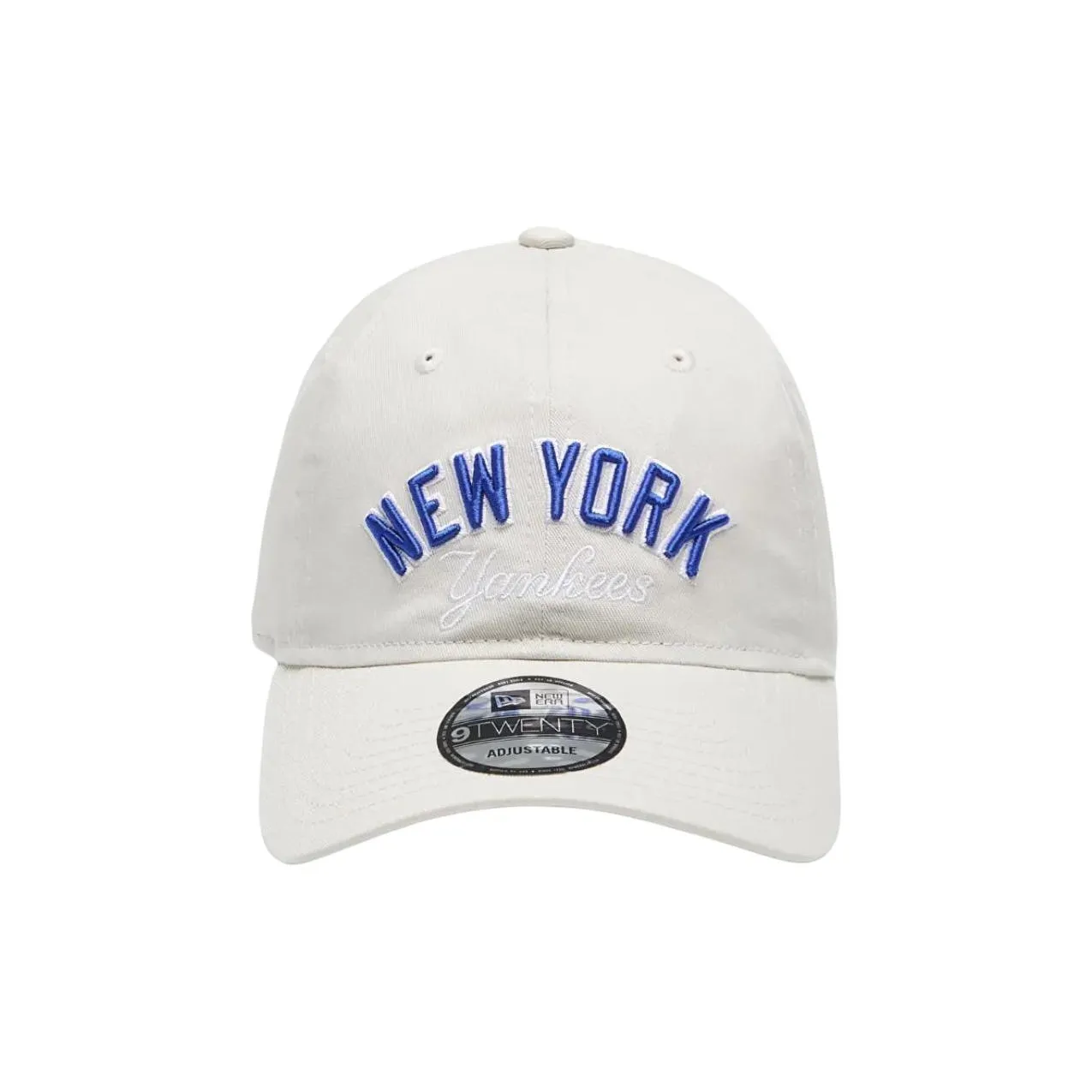 New Era Хлопковые кепки унисекс белые