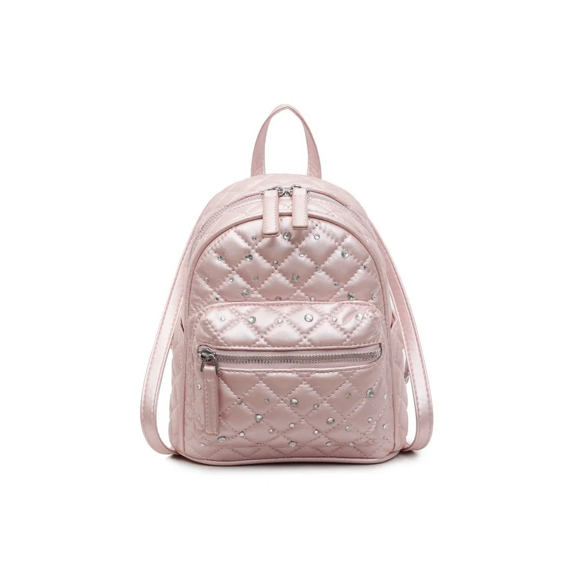 ORANGE BEAN ПУ (полиуретан) Рюкзак Женские Черный серебристый Экрю Розовый