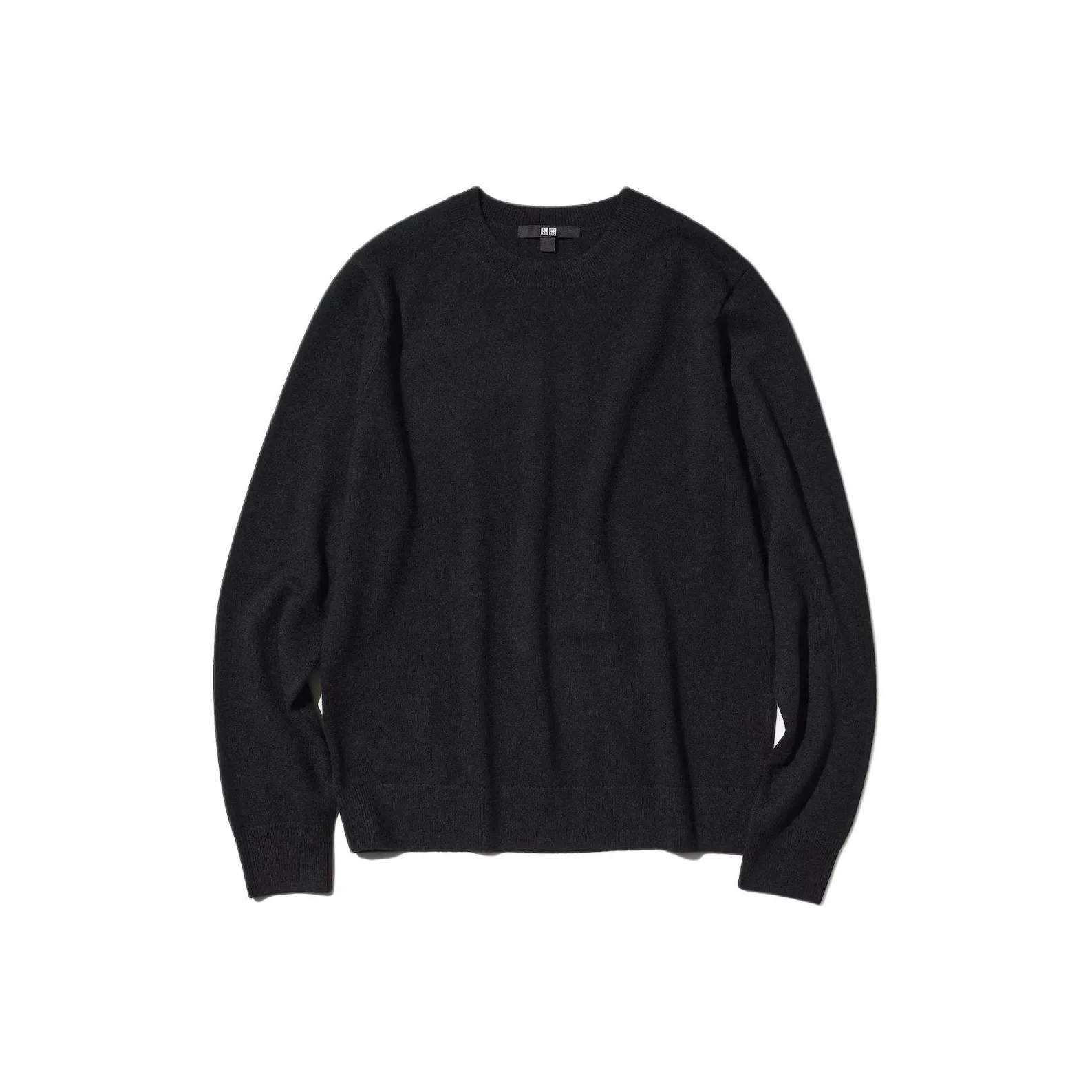 UNIQLO Кашемир Свитер Женский Черный