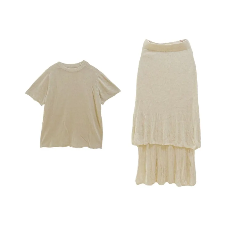 ORANDOR WEAR Льняная ткань Женские Комплекты с юбкой