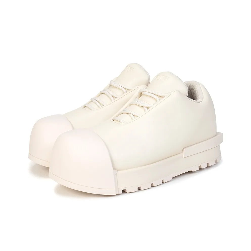 FREE WORLD ORDER визуально увеличивает рост Низкий Топ Casual Унисекс Айвори Белый