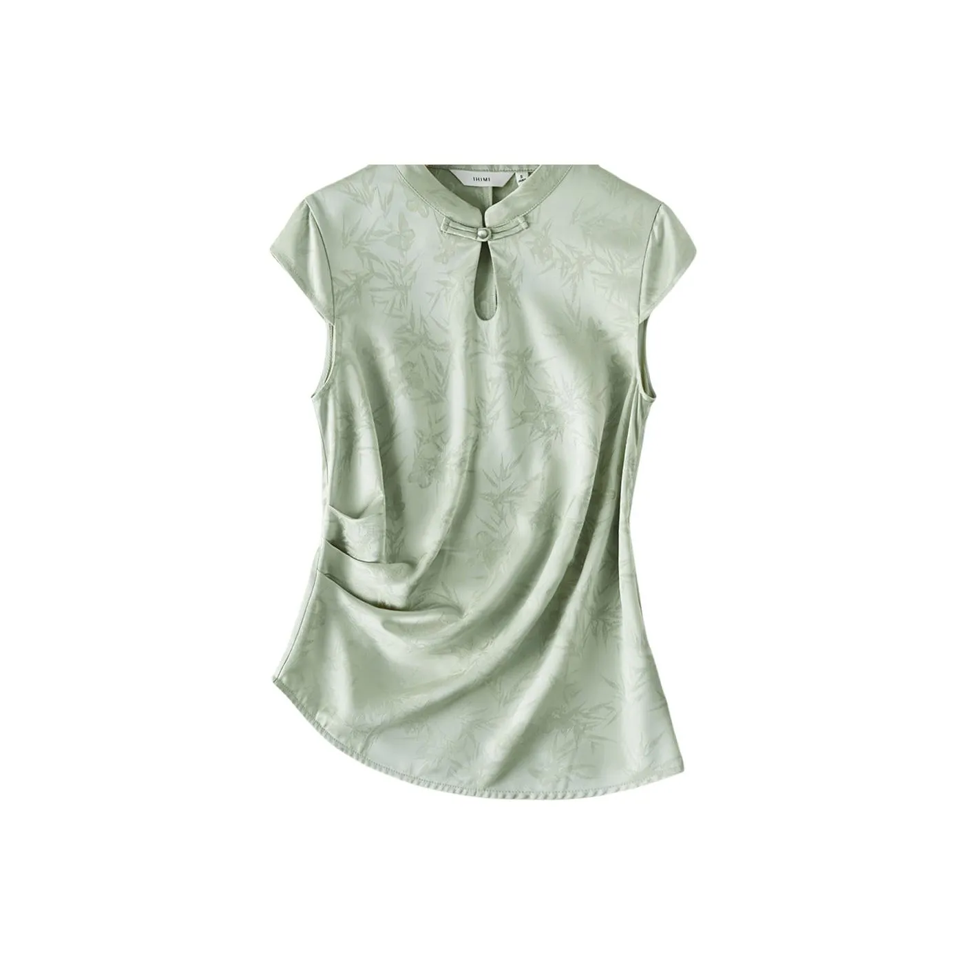 IHIMI SS24 Рубашка Женская Аква Зеленая