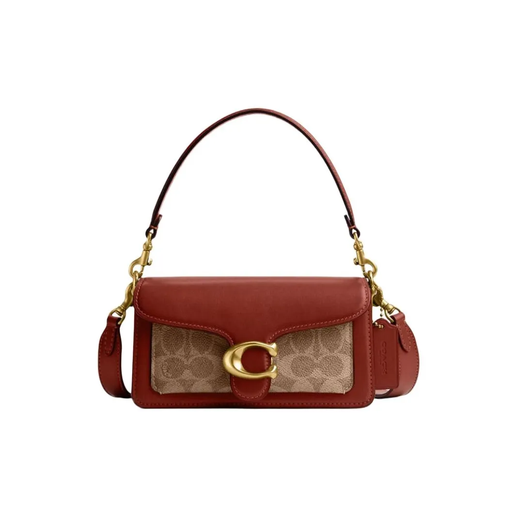 COACH Tabby 20 Leather Shoulder Bag