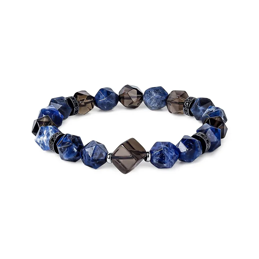 CUUD Синий Браслеты с камнем Vein Унисекс