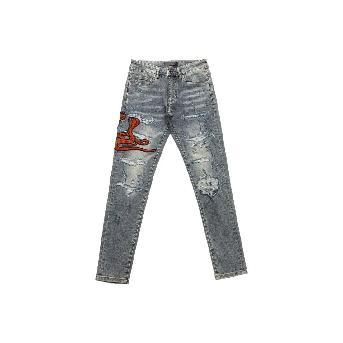 MAREA VESUVIO Потертый цвет Мужские Джинсы