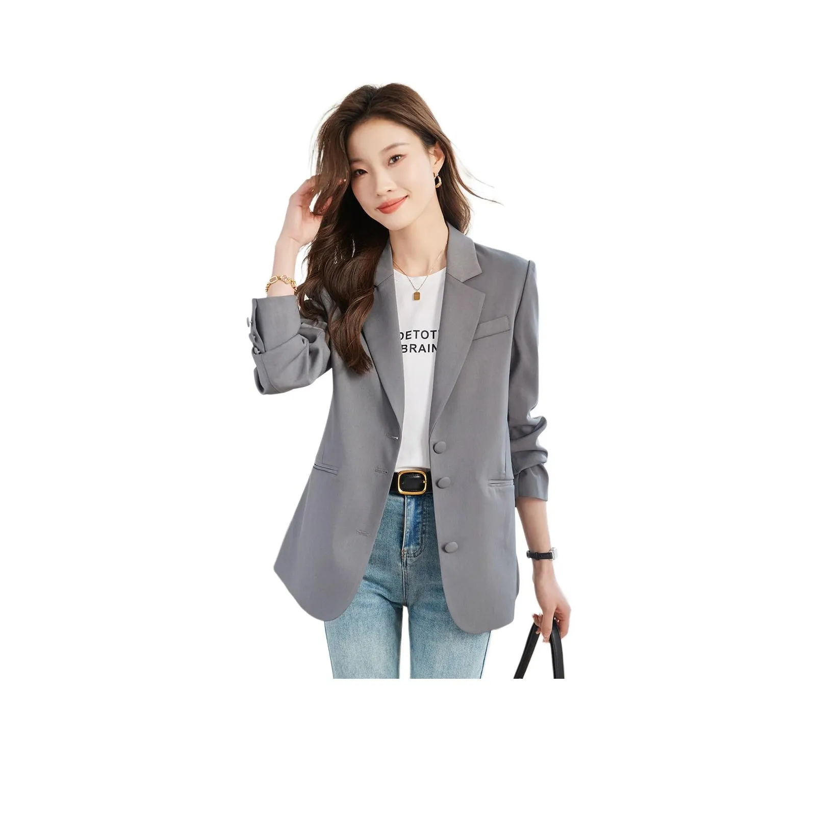 TERRE BLEUE Petite Business Suit Women's