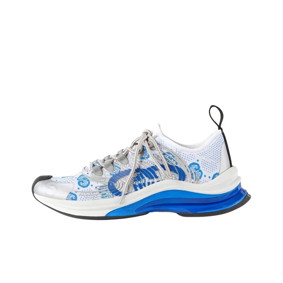 GUCCI Women's Run Sneaker 'White Blue' Women's