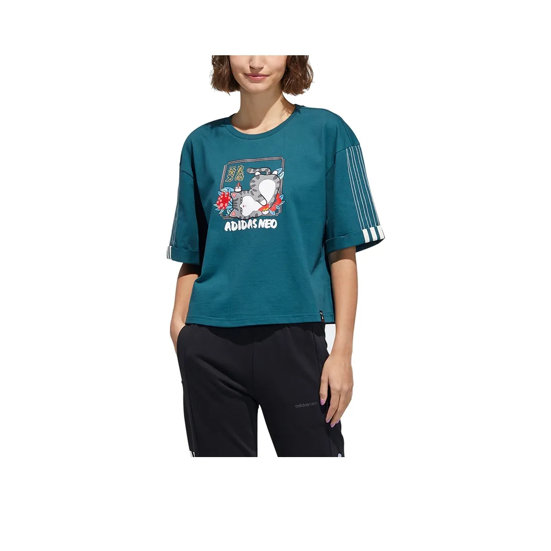 My King Mansleep X Adidas Neo T Shirts Women's Green