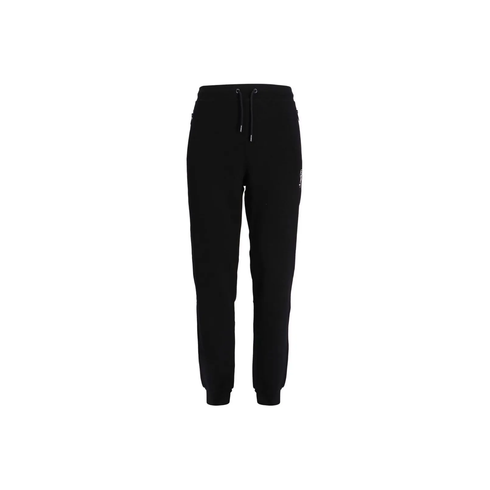 KARL LAGERFELD SS23 Knitted Sports Pants Men's Black