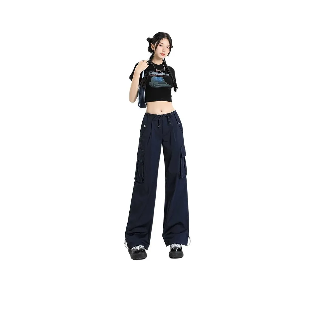 Rose Cargo Pants Women's Navy Blue