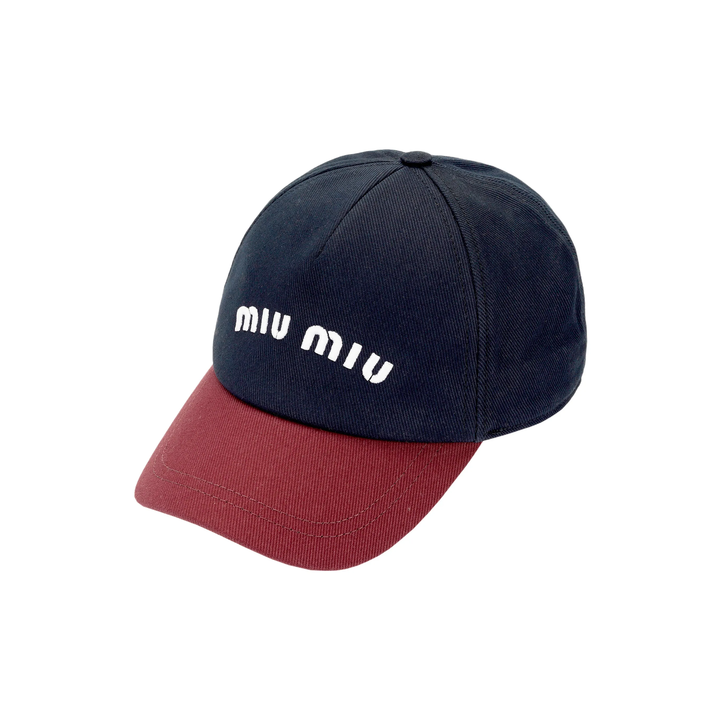 MIU MIU Drill Baseball Cap