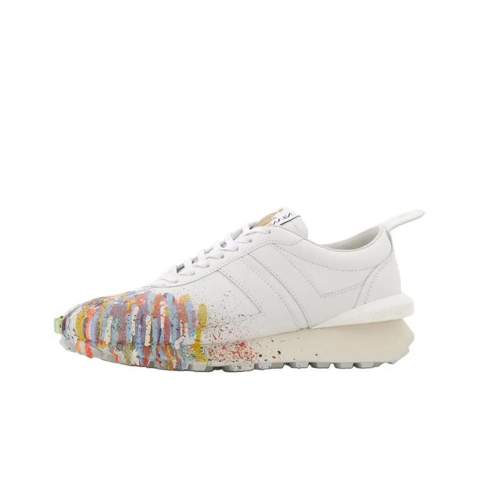 Lanvin Gallery Dept. X Lanvin Bumper Runner 'Paint Drip - White'
