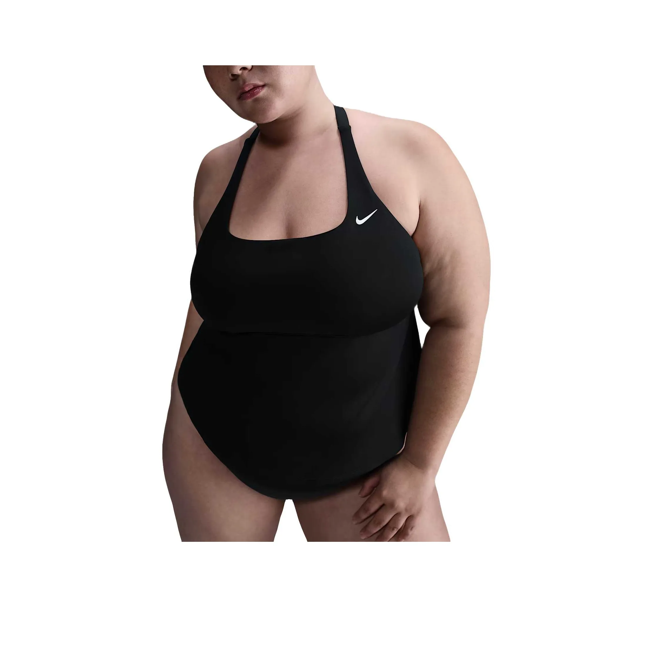 Nike Swim Essential Women's Square Neck Tankini Extended Sizing