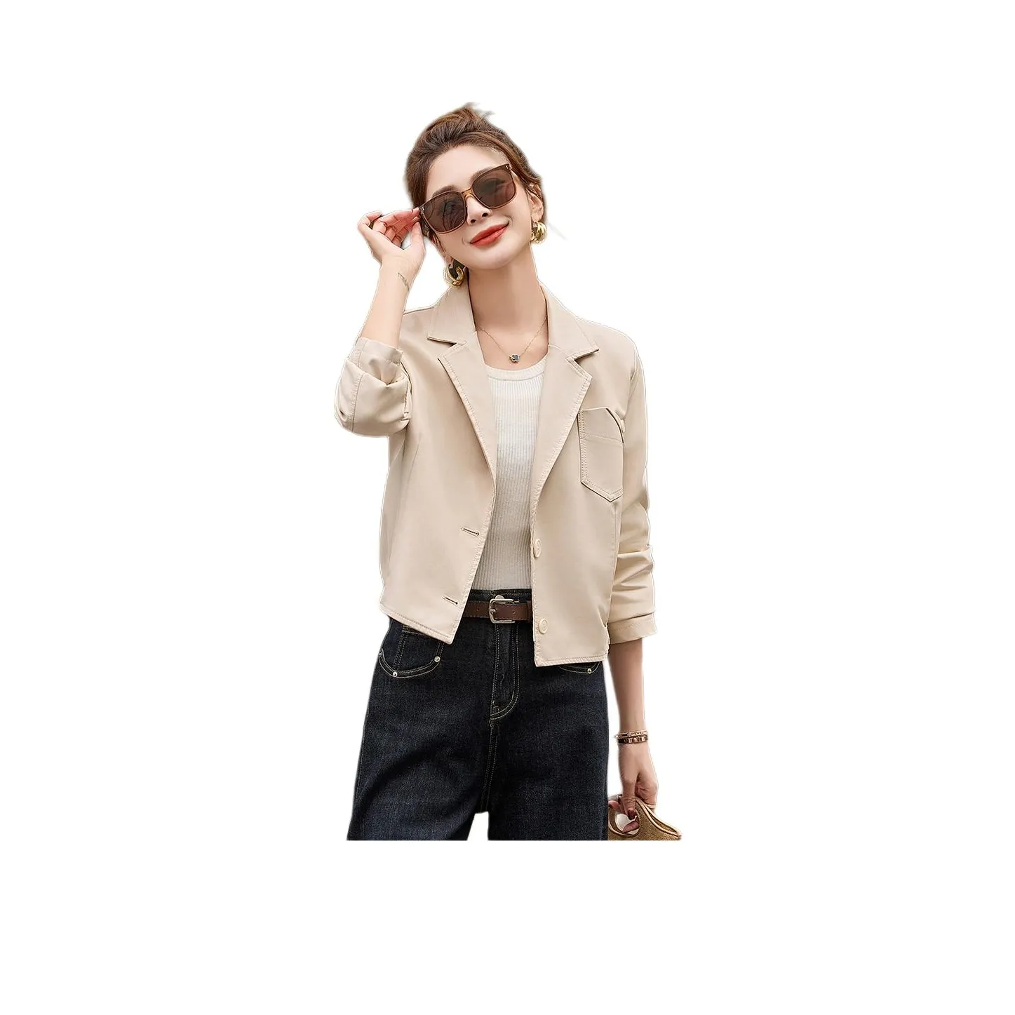 Fele.d Женские кожаные куртки