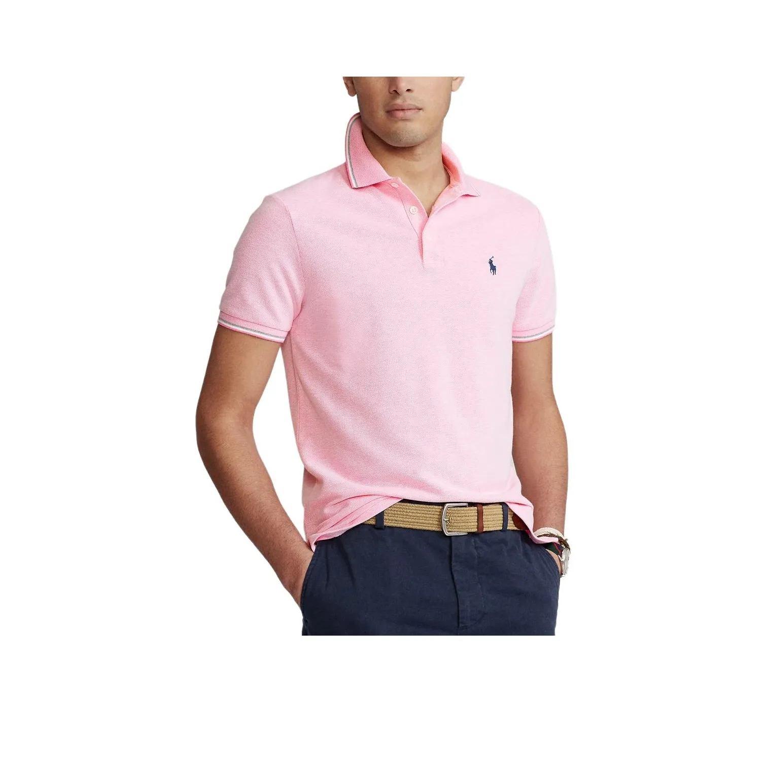 Polo Ralph Lauren SS25 Поло Мужское Розовое