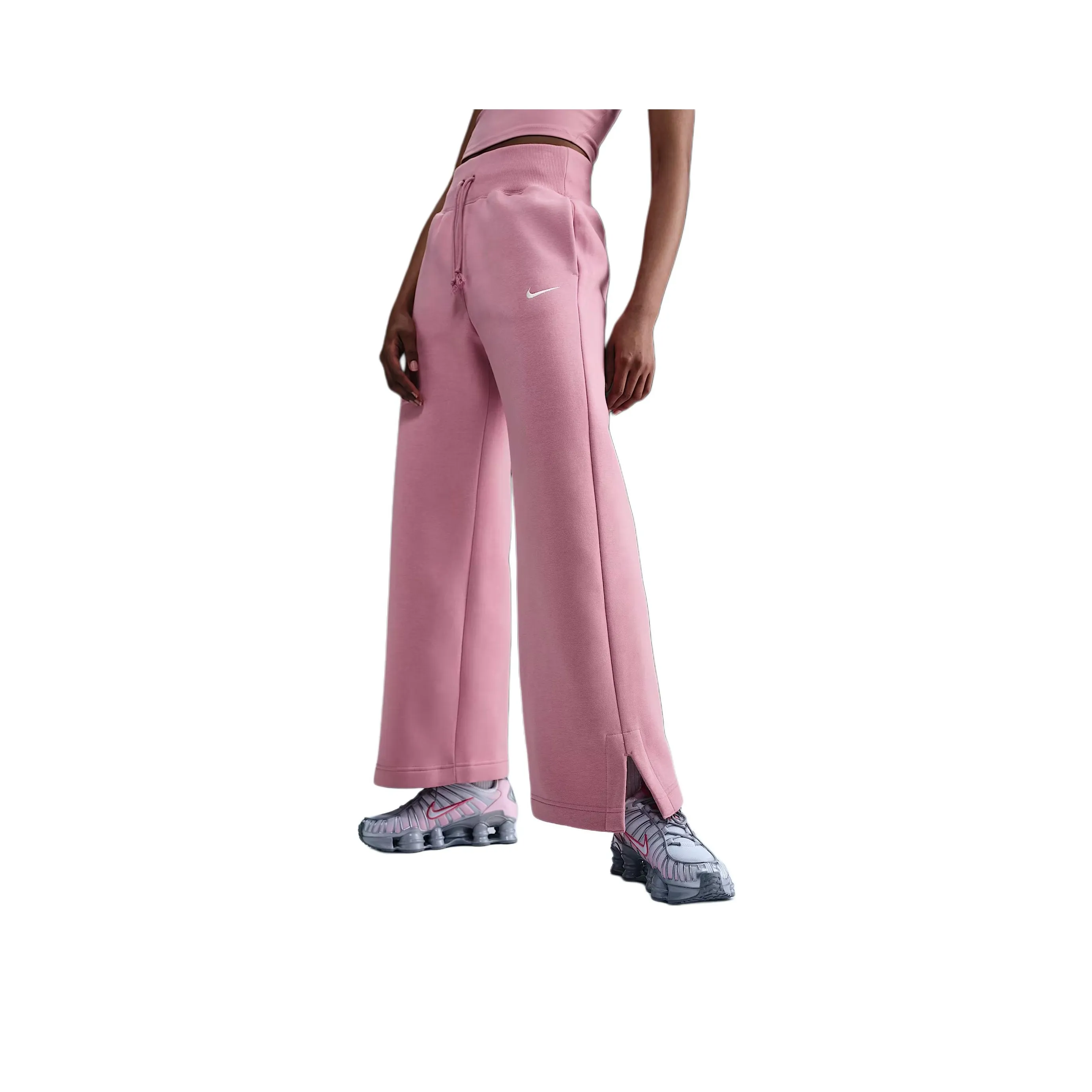 Nike Sportswear Phoenix Fleece Women's High Waisted Wide Leg Sweatpants