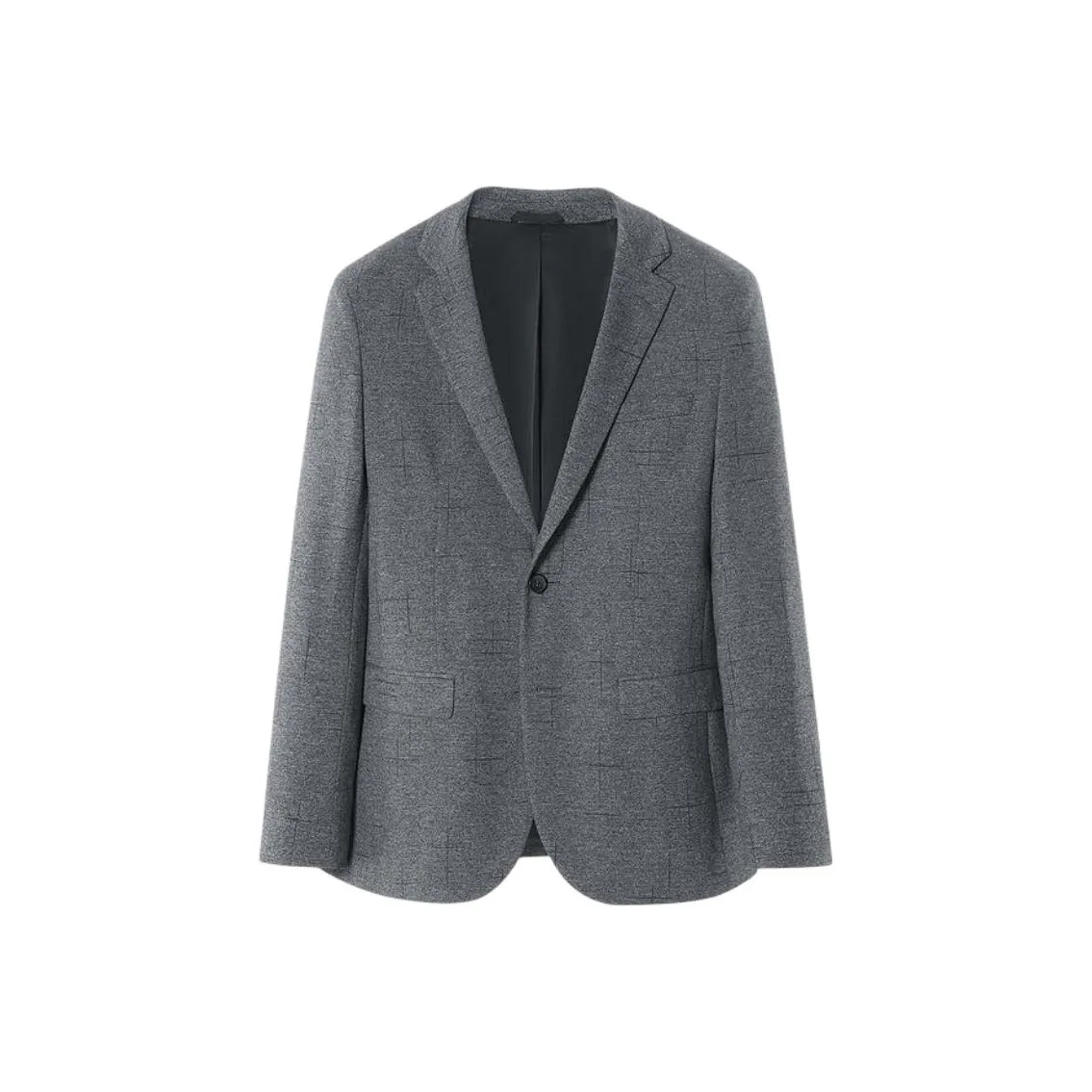 ARTSDON Темно-серый цветочный мужской деловой костюм