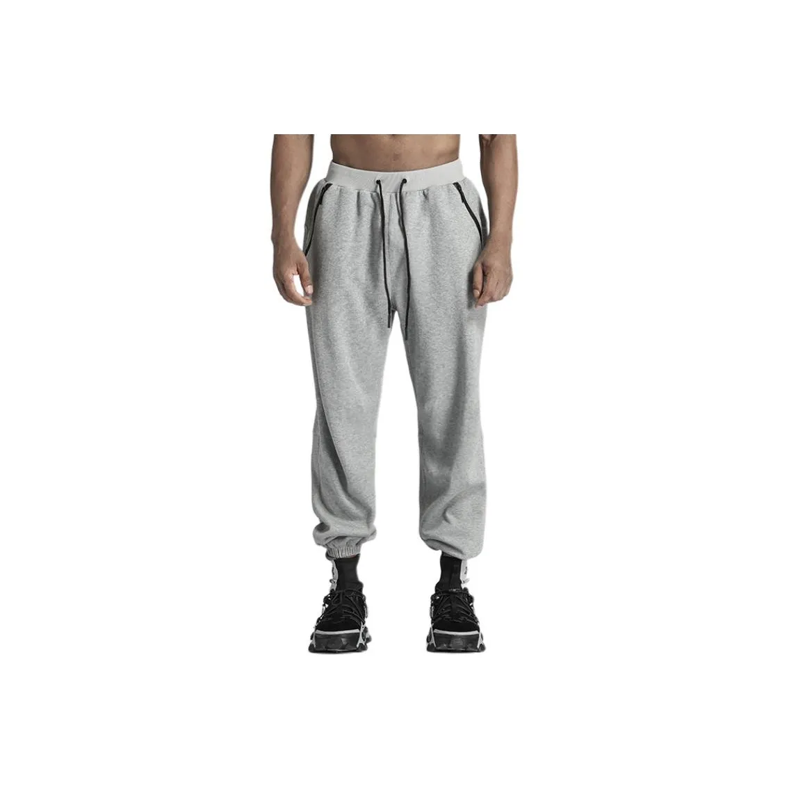 NORVINCY Western Trendy Knitted Training Pants Unisex NORVINCY Западный Модный Вязаные Тренировочные Штаны Унисекс