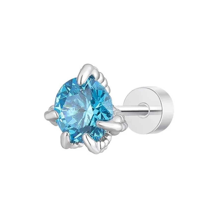 Lady Go Titanium Steel Stud Earrings Unisex