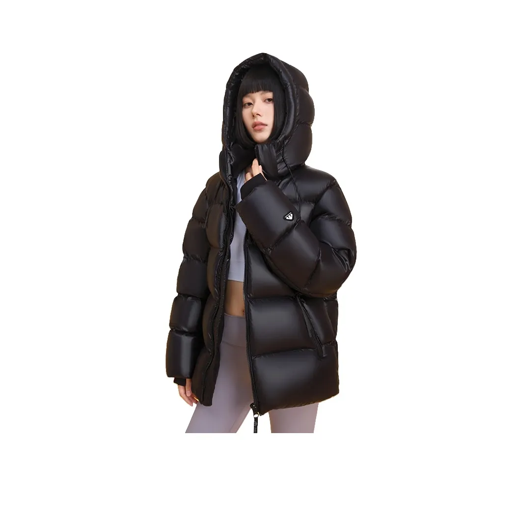 Merry City Пуховик Женские Manganese Черный