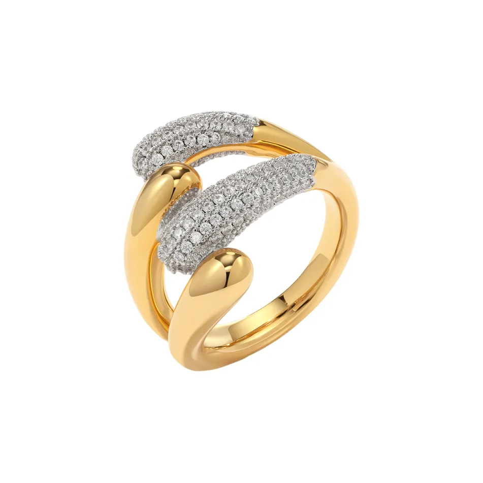 BOONEE ALUS Синтетический кубический цирконий Кольца Женские