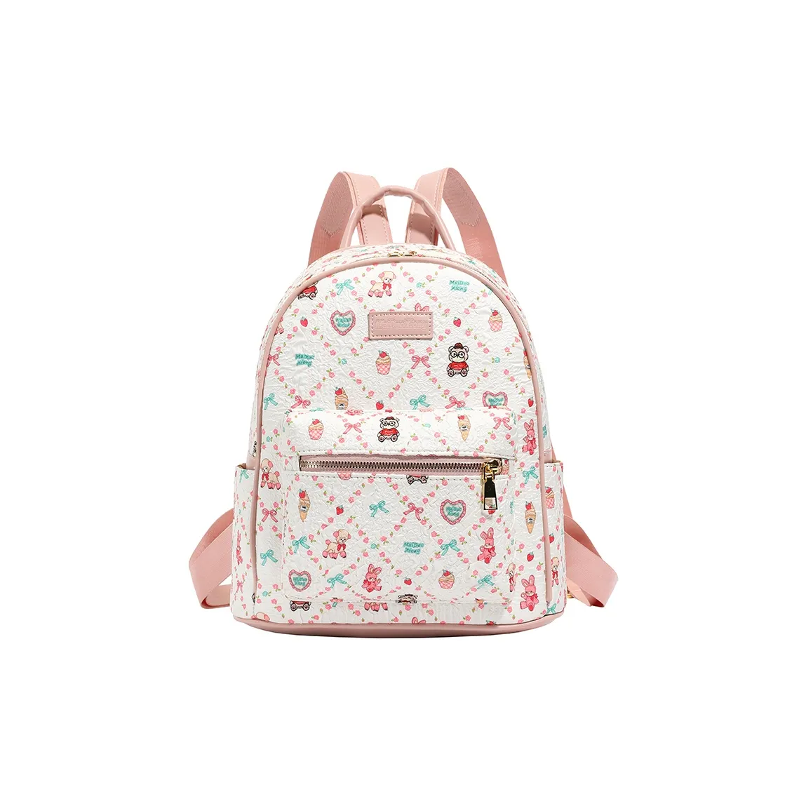 RIVMIND ПУ (полиуретан) Рюкзак Женские Розовый Синий