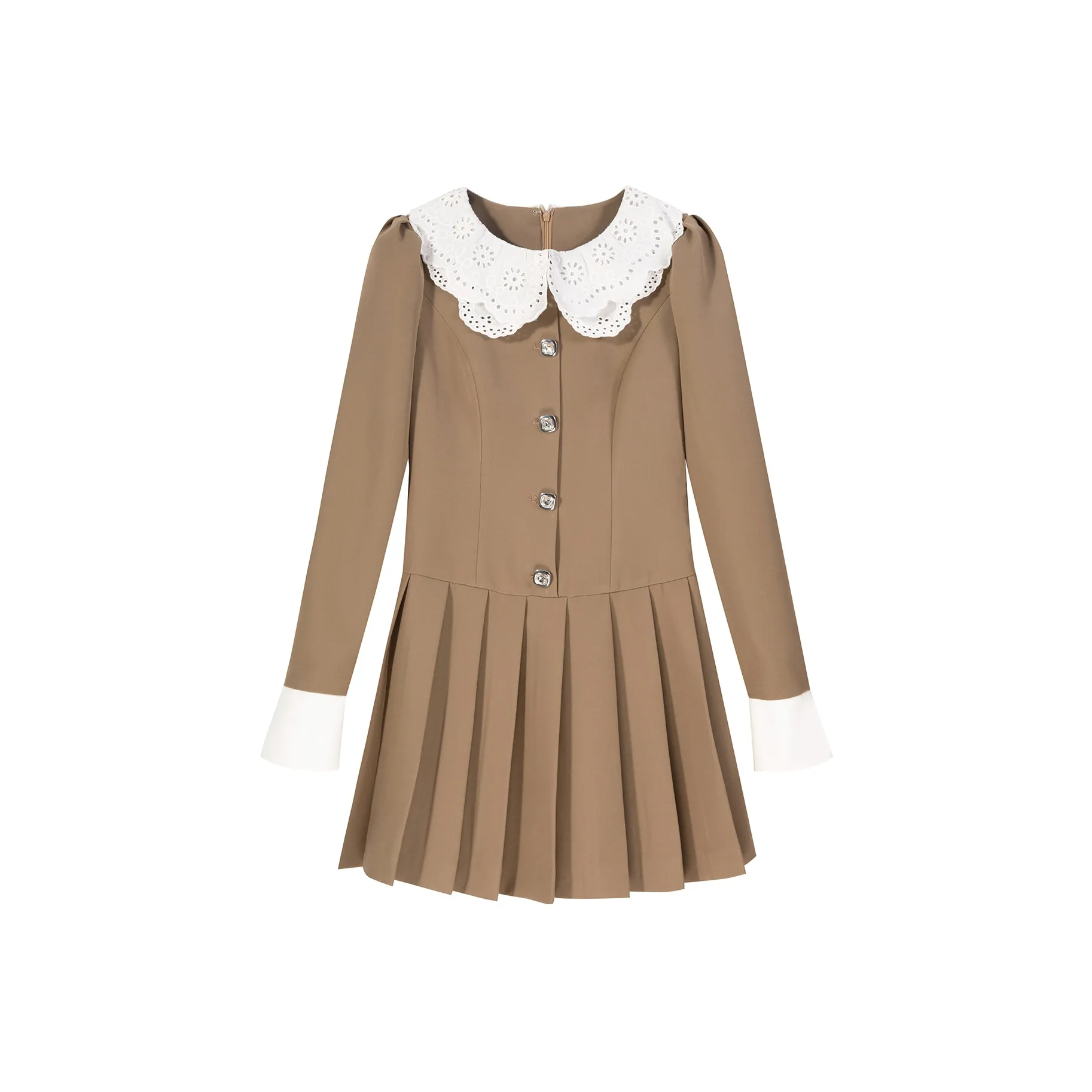 UENA Длинное платье с длинными рукавами женское