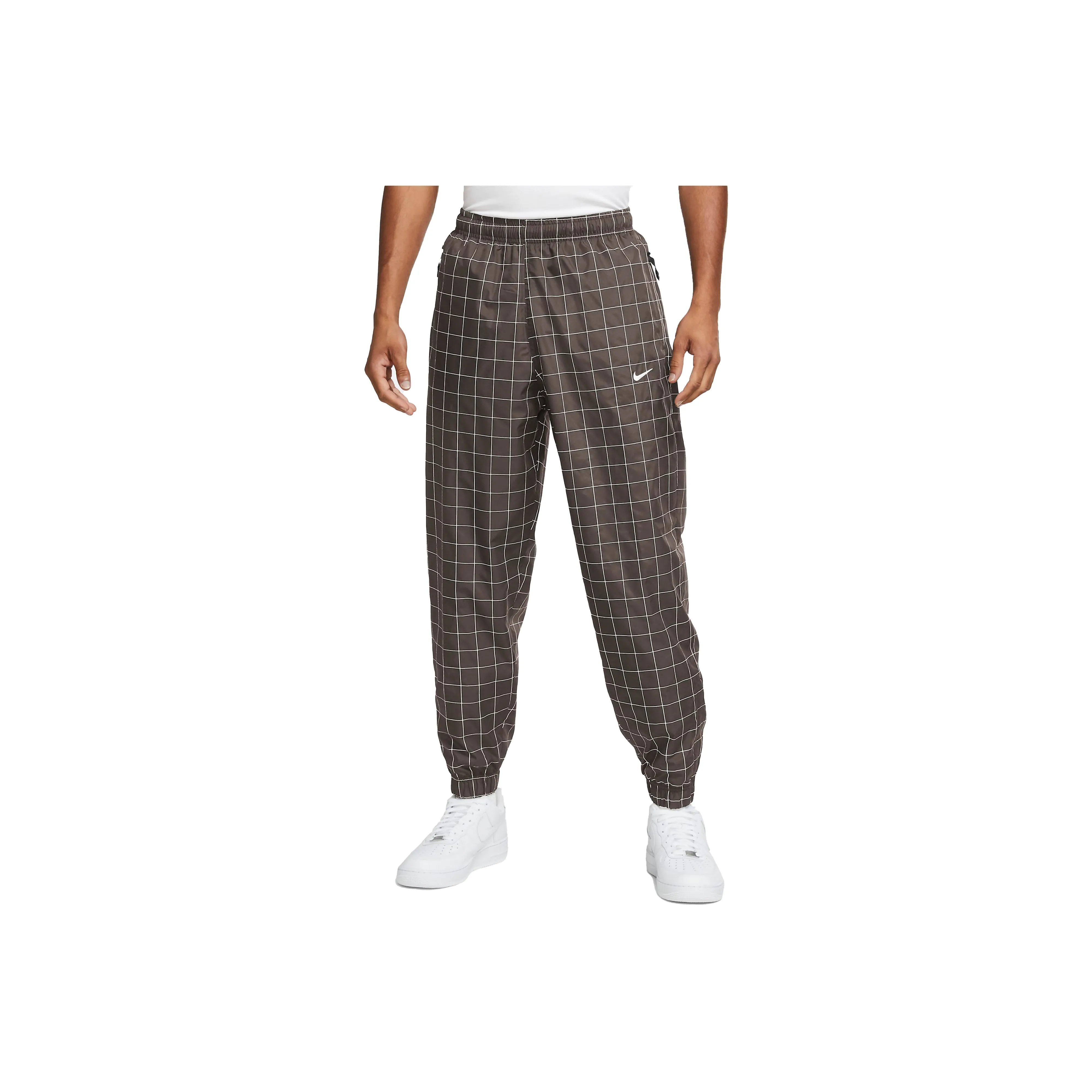 Nike Knitted Sweatpants Men Olive Gray