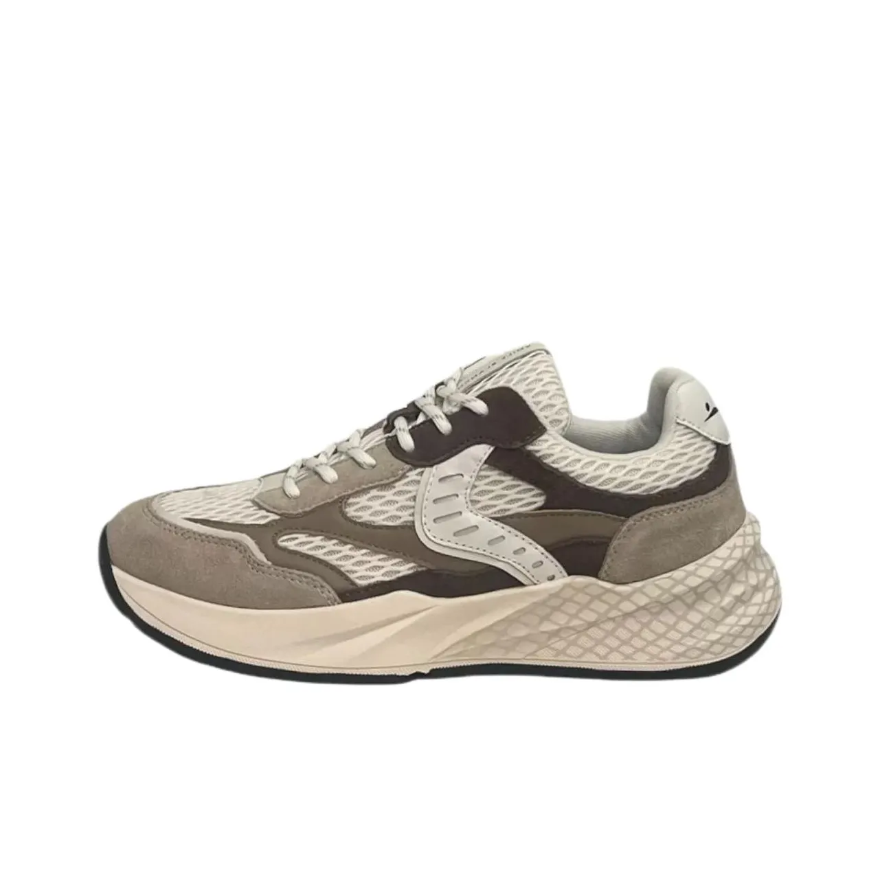 VOILE BLANCHE CLUB22 Устойчивый к истиранию Низкий Топ Повседневная обувь Мужская Бежевый Коричневый