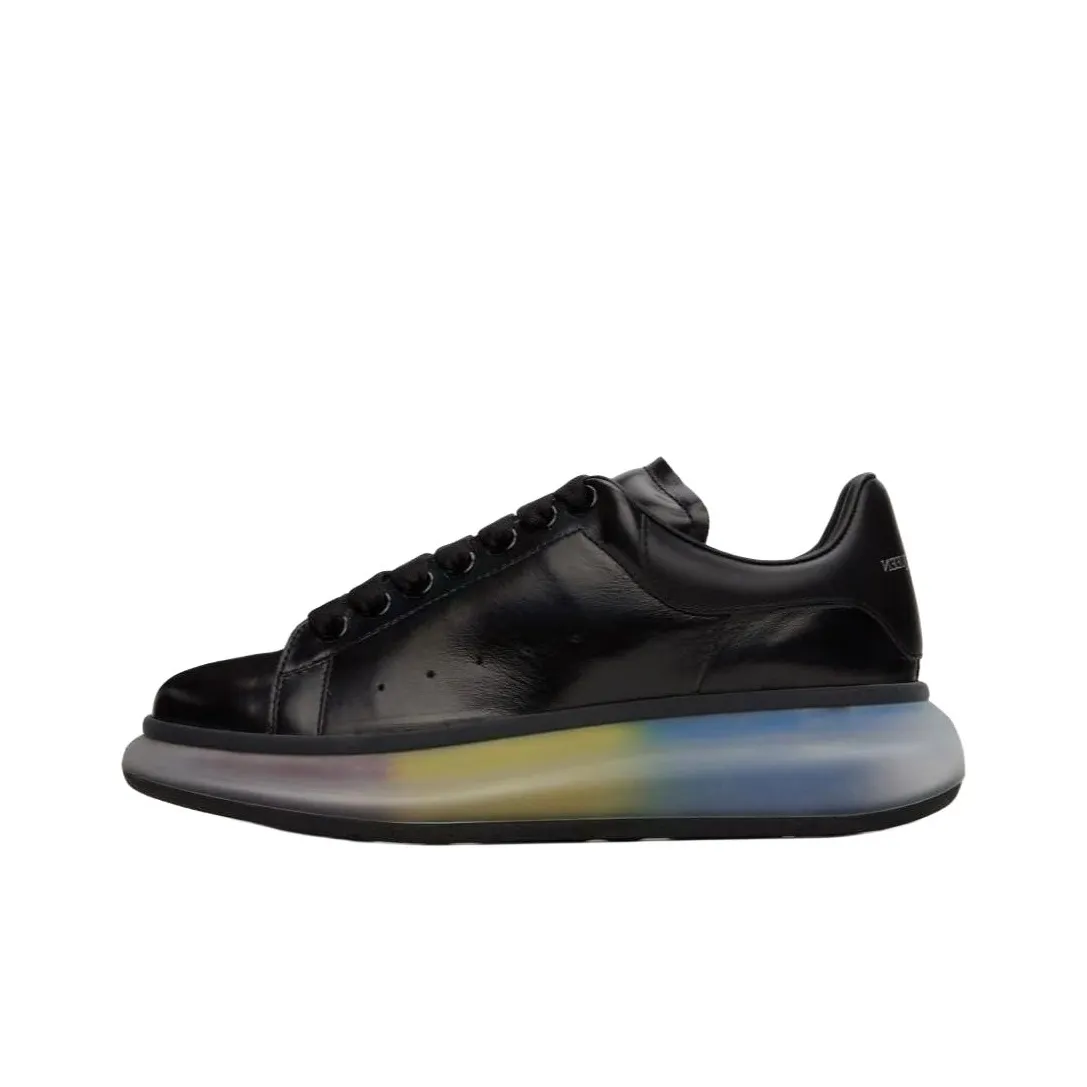 Alexander McQueen Larry Leather Sneakers 'Black Multi'