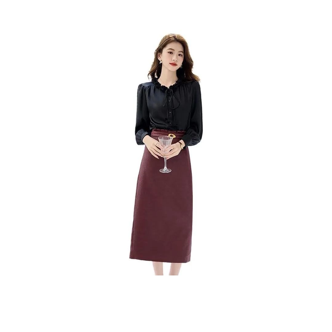 La Chapelle Two Piece Skirt Sets Women's