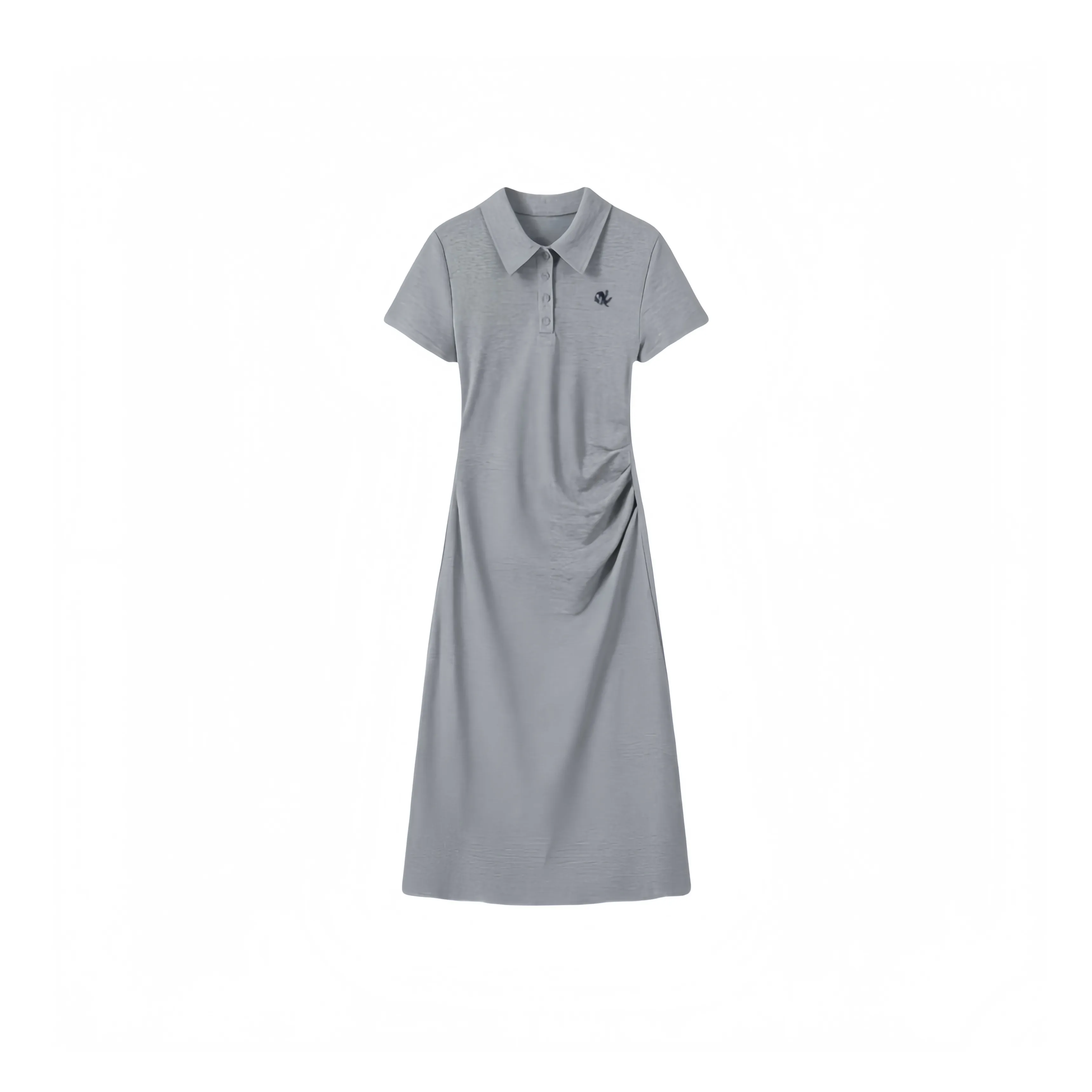 YGPRW Короткий рукав Платье Женское