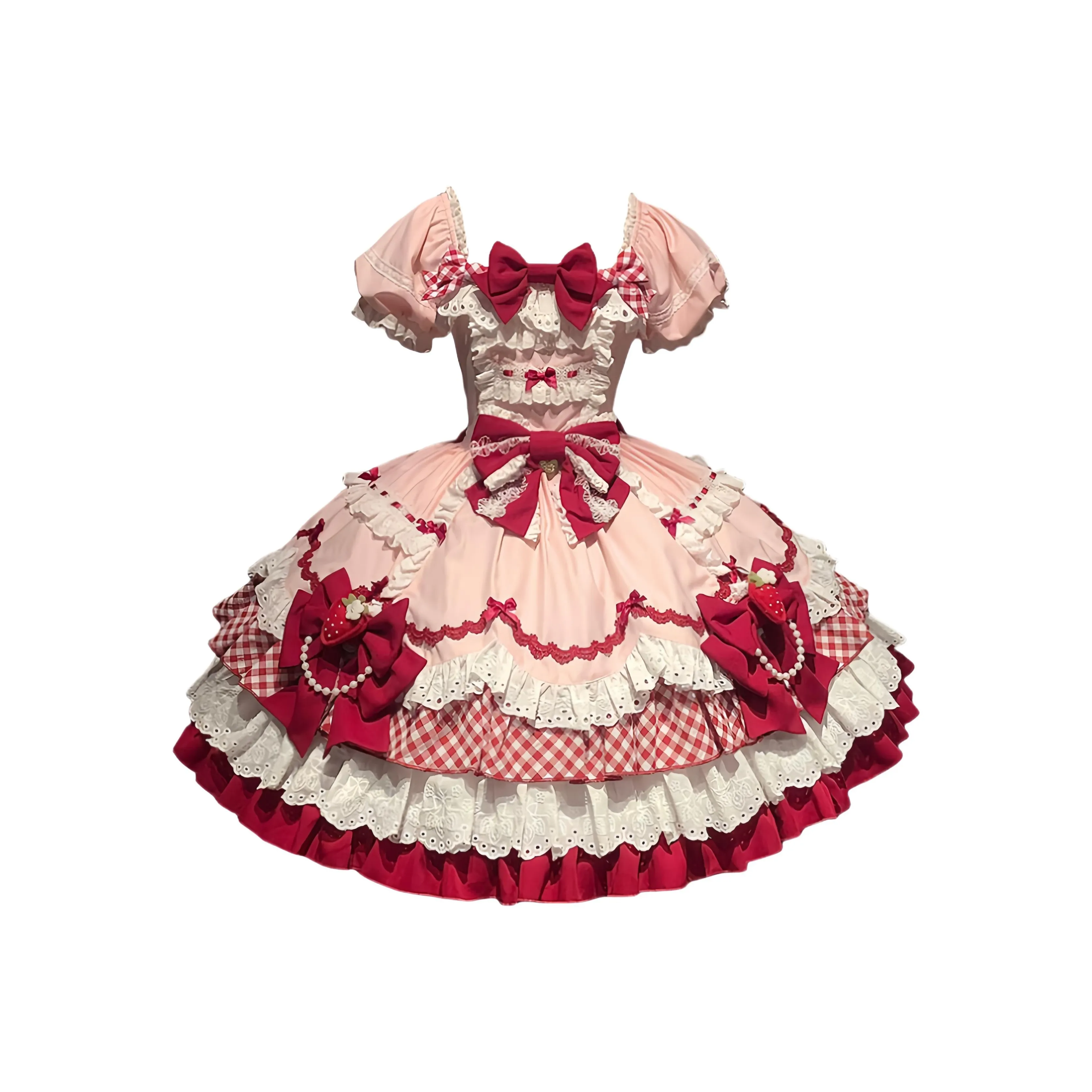 WLEQK OP Платье Женские Лолита Платья