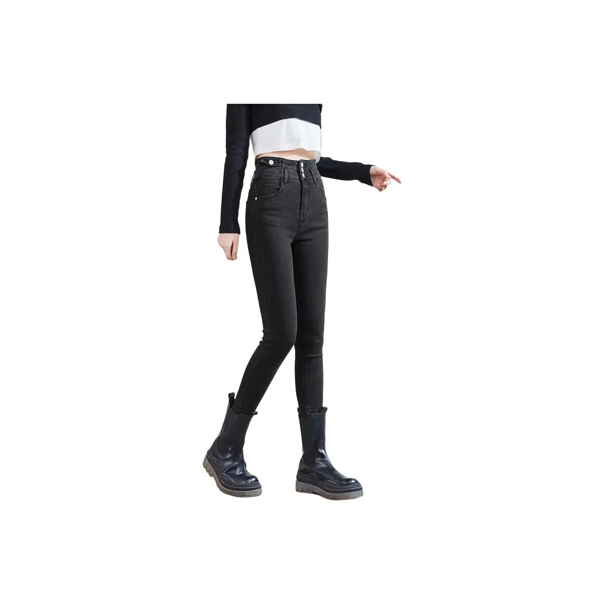 Tonlion Женские Джинсы