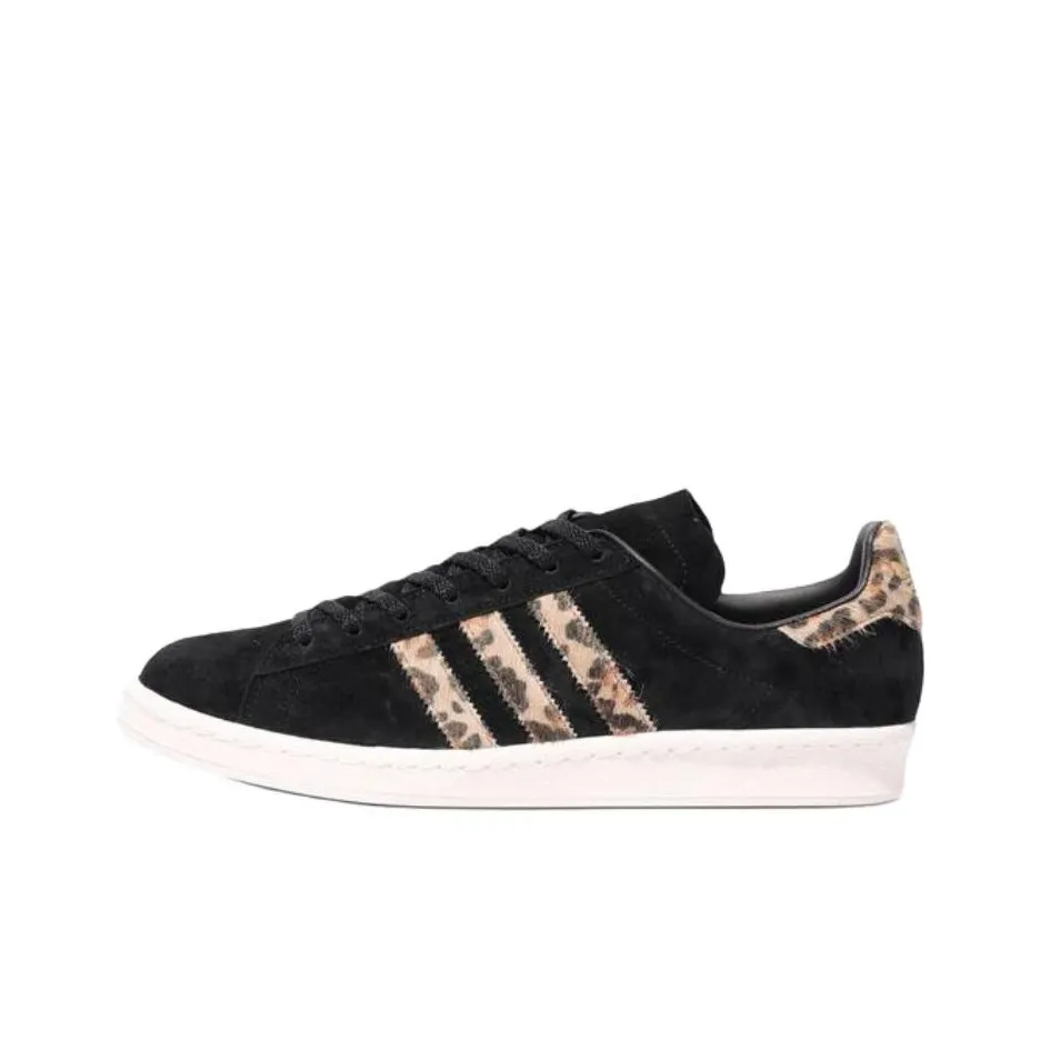 XLARGE совместный модель x adidas originals Campus 80S устойчивые к истиранию низкие скейтбординговые кроссовки Мужские Черный Коричневый