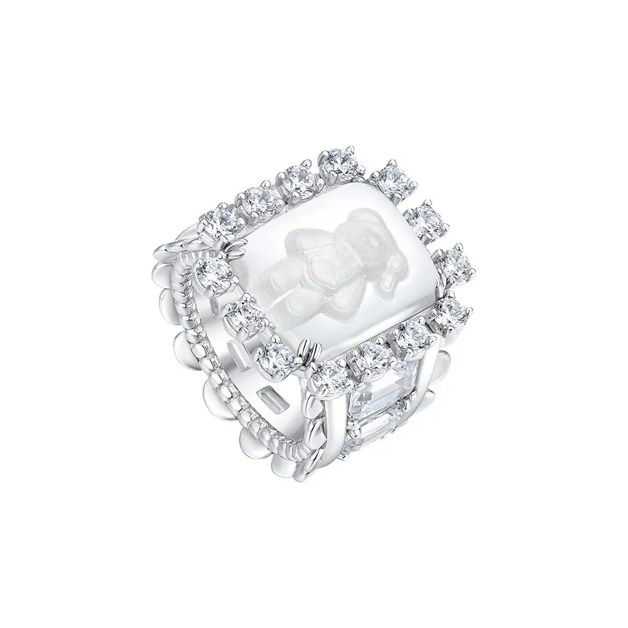 YVMIN Кольца с кубическим цирконием Унисекс