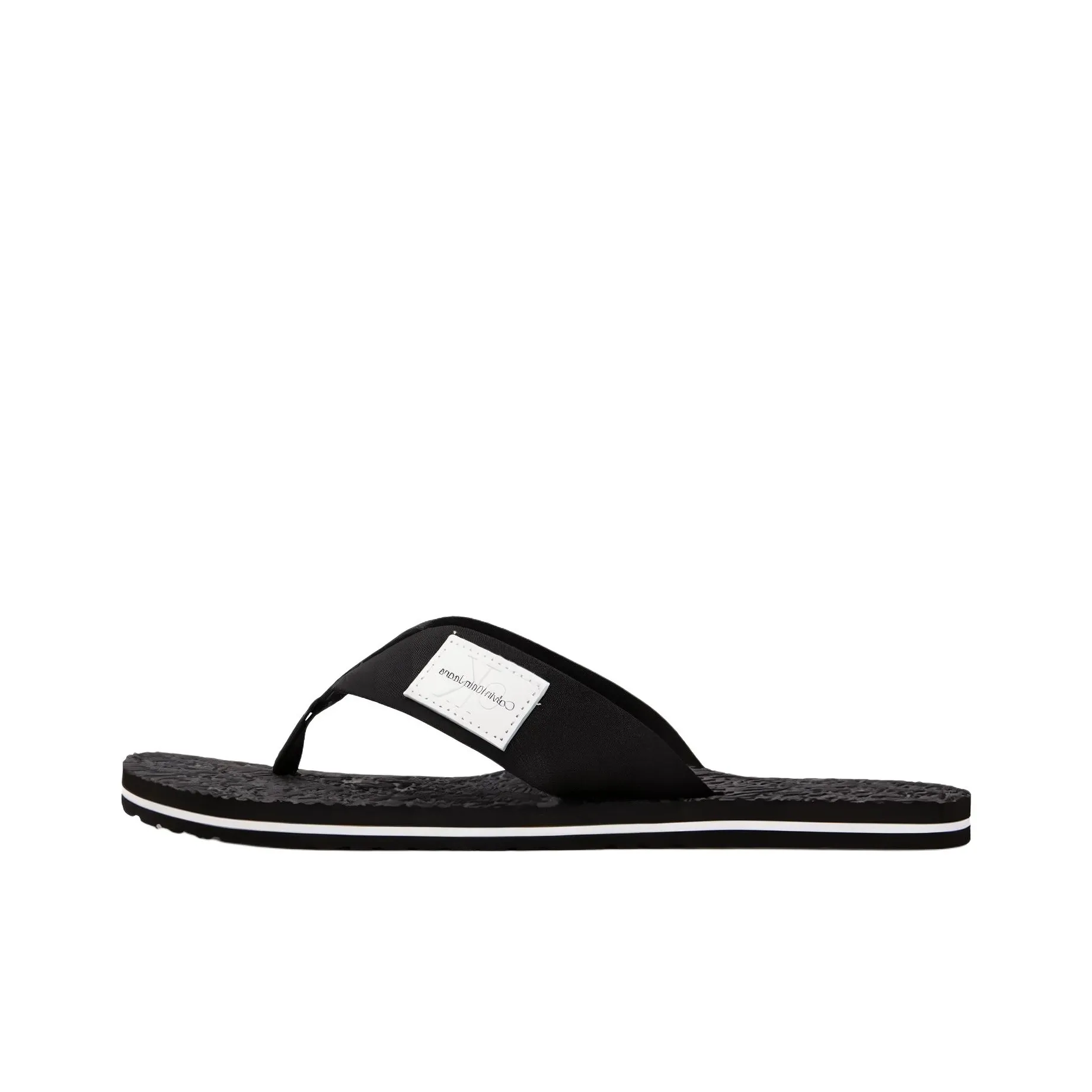 CKJ CALVIN KLEIN JEANS Flip Flops Men's Black
