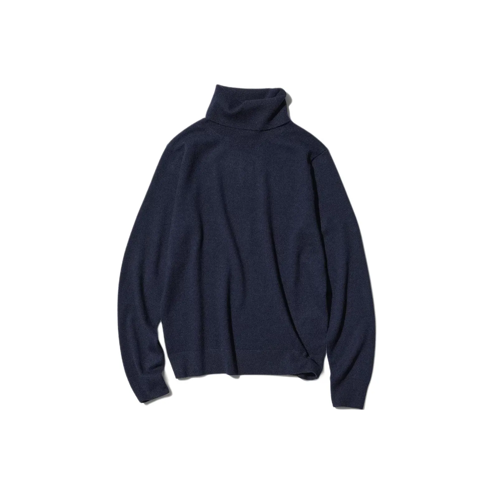 UNIQLO Кашемир Свитер Женский Морской Синий