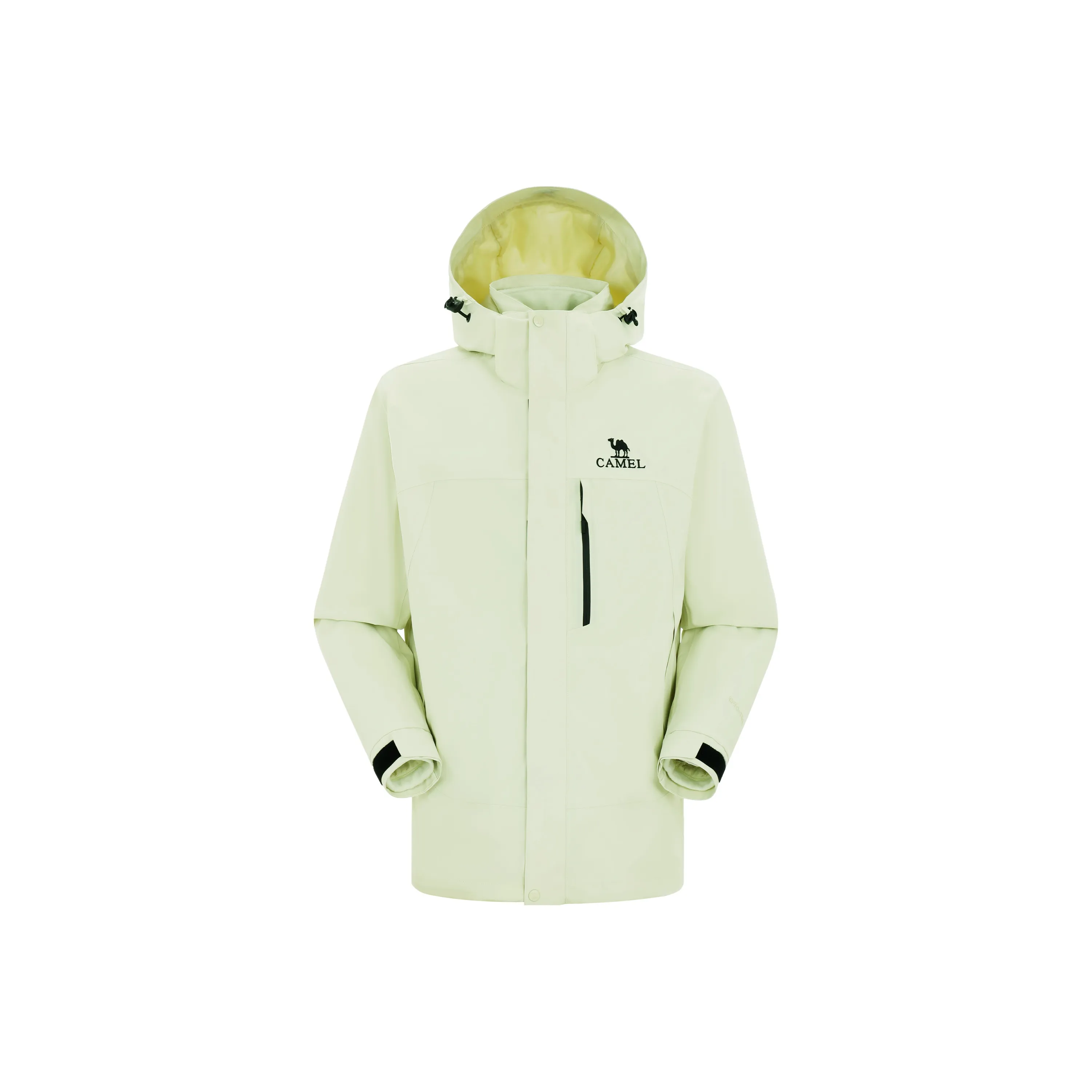 CAMEL Hiking And Climbing Waterproof Windproof 3 in 1 Fleece Liner Windbreaker Jacket Unisex