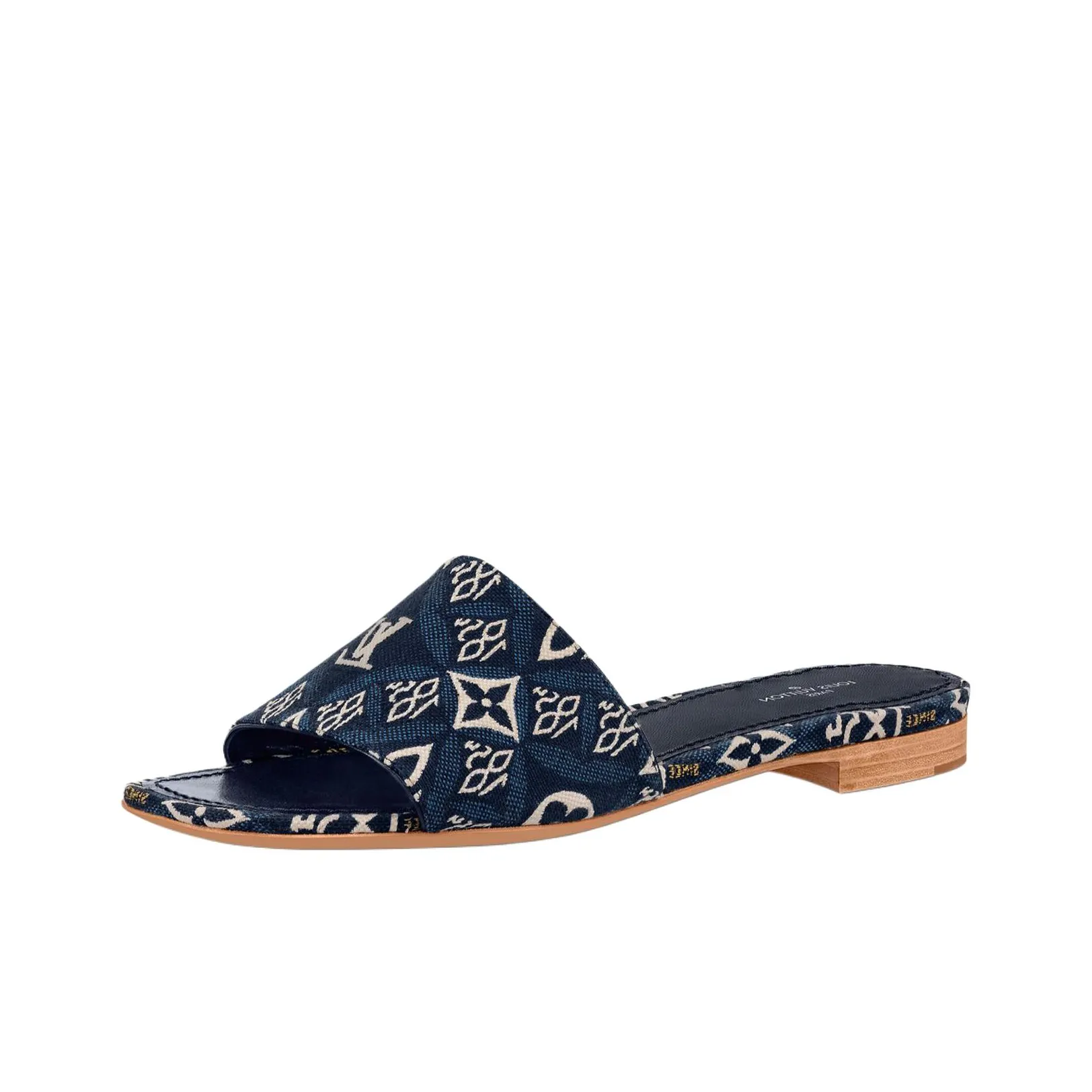 LOUIS VUITTON Revival Stylish Sandals Women's Blue Black