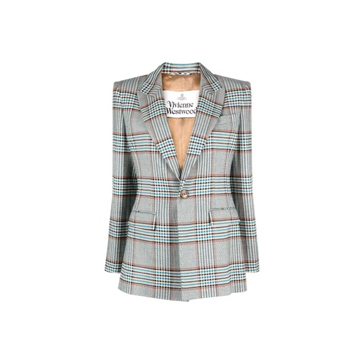 Vivienne Westwood Checked Single breasted Blazer