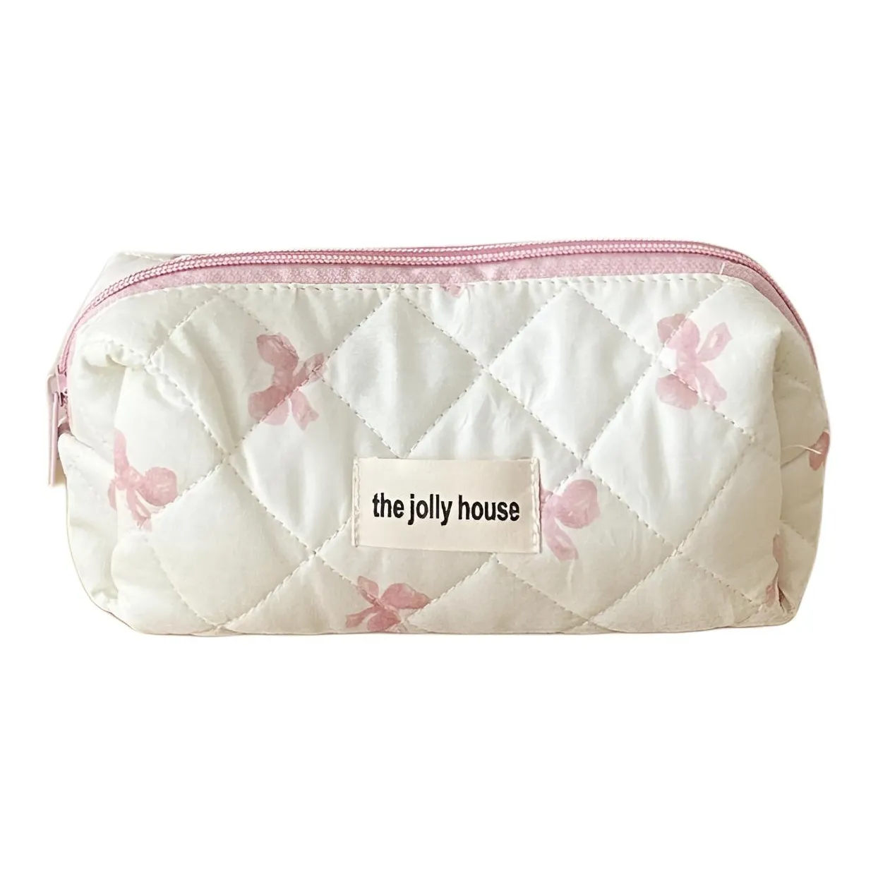 ZHENZI Бант Makeup Bag Portable Large Capacity Stylish Косметичка Portable Travel Toiletries Bag