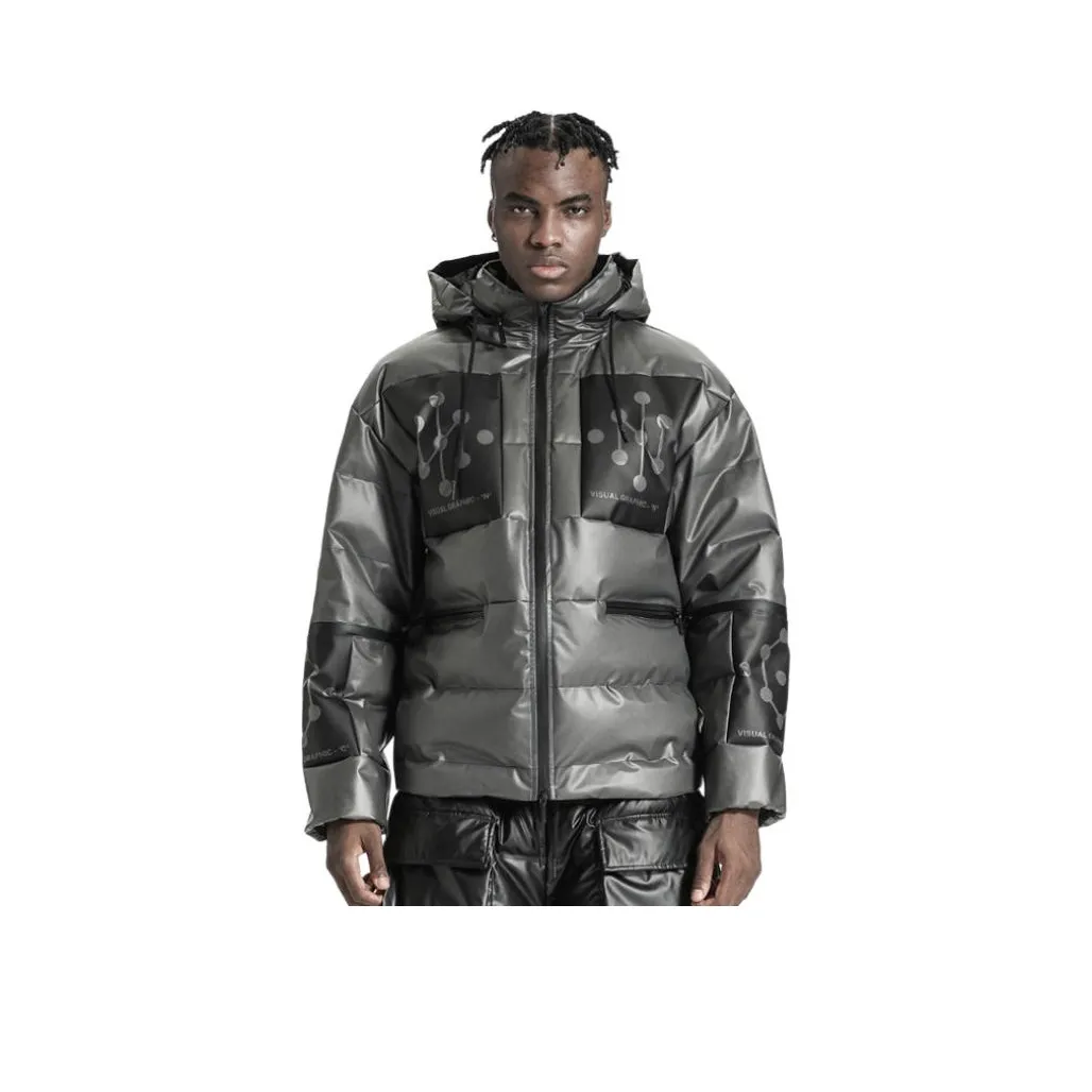 NORVINCY Спортивный Велосипед Утолщенный С капюшоном Пуховая куртка Унисекс