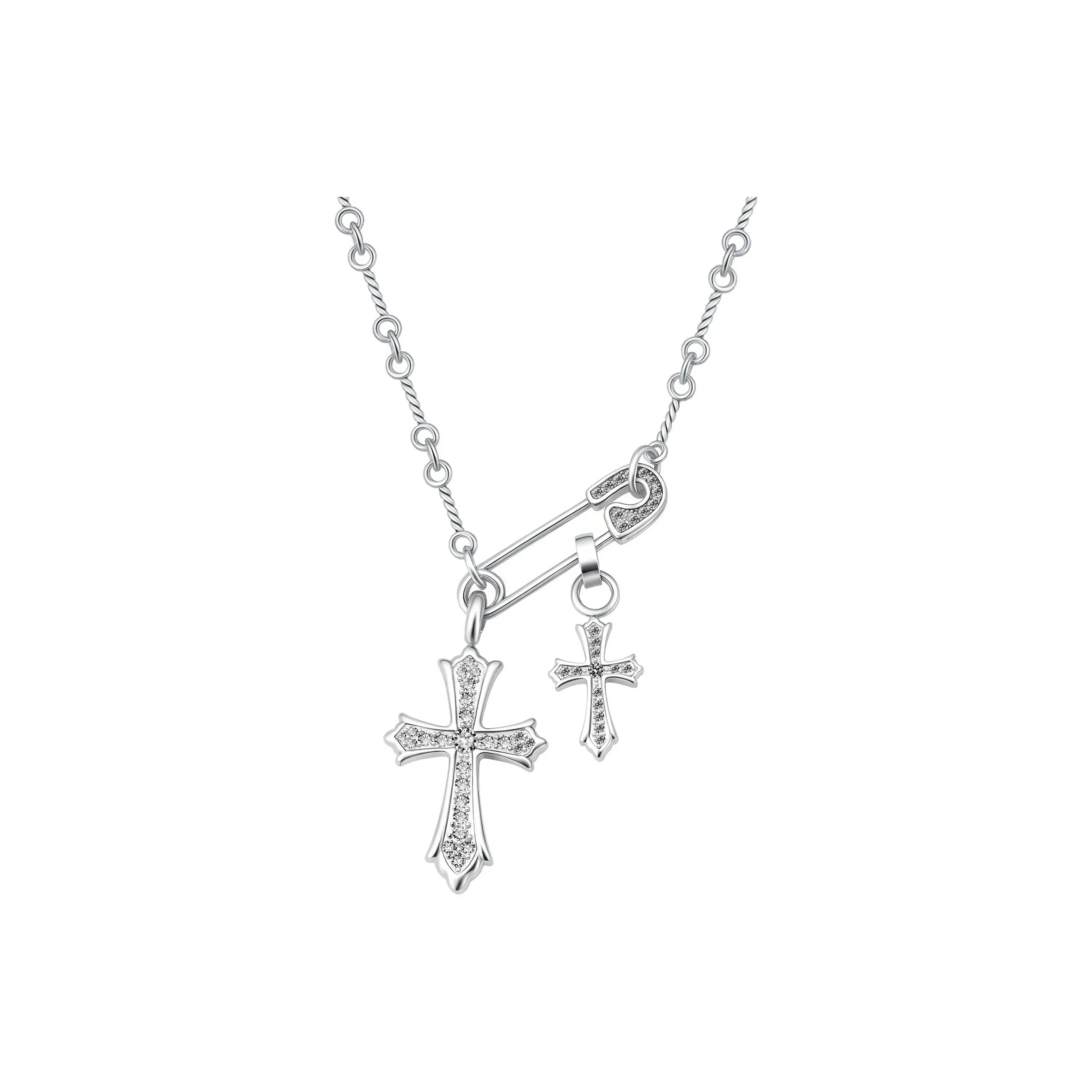 Yuijeny Титановые стальные ожерелья для мужчин